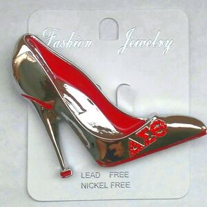 Sorority Delta Shoe Brooch